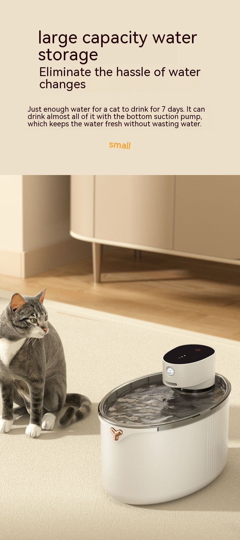 Smart Wireless Pet Water Fountain