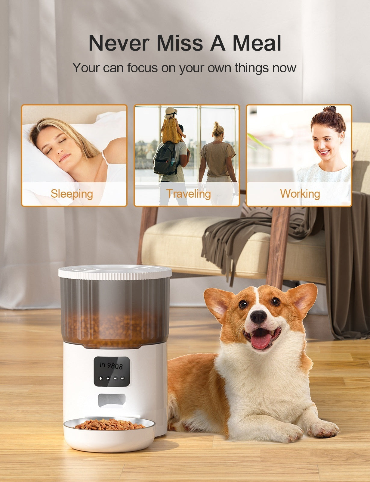 Smart Automatic Pet Feeder